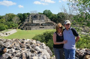 Jodi and Tom in Belize